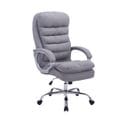 Fauteuil De Bureau Xxl Vancouver Tissu Gris