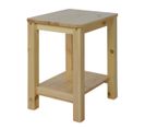 Table De Chevet En Bois Nature