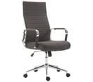 Fauteuil De Bureau Kolumbus Tissu Gris Foncé