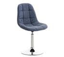 Chaise Lounge Emil En Tissu Bleu