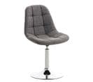 Chaise Lounge Emil En Tissu Gris Clair