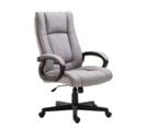 Fauteuil De Bureau Xl Sparta Tissu Gris