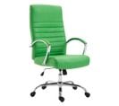 Fauteuil De Bureau Xl Valais Similicuir Vert