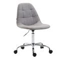 Fauteuil De Bureau Reims Tissu Gris