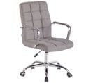 Fauteuil De Bureau Deli Tissu Gris