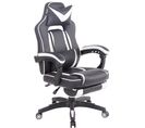 Fauteuil De Bureau Heat En Similicuir Noir / Blanc