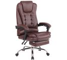 Fauteuil De Bureau Oxygen En Tissu Ou Similicuir Bordeaux/similicuir