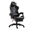 Fauteuil De Bureau Ignite Similicuir Noir / Noir