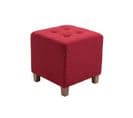 Tabouret Pouf Pharao Rouge