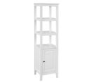 Meuble Colonne De Salle De Bain Armoire Toilette Haute – Blanc, Frg205-w