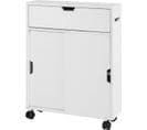 Meuble De Rangement Salle De Bain Armoire De Côté Rangement Polyvalente Meuble Wc, BZr31-w