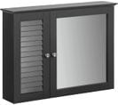 Armoire Miroir Meuble Haut De Salle De Bain Armoire Suspendue Avec Porte Miroir Commode, BZr55-dg