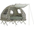 Tente Surélevée Avec Lit De Camping Pour 2 Personnes Tente De Camping Pliable, Ogs61-l-tn