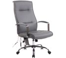 Fauteuil De Bureau Portland En Similicuir Ou Tissu Avec Fonction De Massage Gris/similicuir