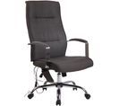 Fauteuil De Bureau Portland En Similicuir Ou Tissu Avec Fonction De Massage Gris Foncé/tissu