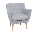 Fauteuil Gris Clair Drammen