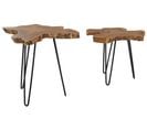 Lot De 2 Tables Basses En Bois Camrose