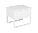 Table De Chevet En Bois Blanc Giulia