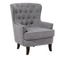 Fauteuil Gris Clair Viborg