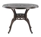 Table De Jardin Bois D'ingénierie Marron Foncé Salento