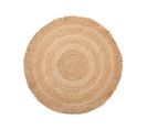 Tapis Rond 140 Cm En Jute Beige Erence