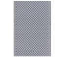 Tapis Extérieur Au Motif Zigzag Bleu 60 X 90 Cm Mango