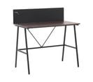 Table De Bureau 100 X 50 Cm Bois Foncé Hastings