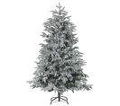 Sapin De Noël Recouvert De Neige Artificielle 210 Cm Bassie