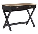 Table De Bureau 103 X 50 Cm Noir Ekart