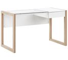 Table De Bureau 120 X 60 Cm Blanc Jenks