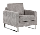 Fauteuil Gris Clair Vind