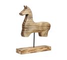 Décoration Cheval En Bois 48 Cm Colima