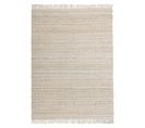 Tapis Beige à Motif Zigzag 140 X 200 Cm Afrin