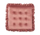 Coussin Pour Chaise En Velours Rose 40 X 40 Cm Kalanchoe