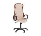 Fauteuil De Bureau Cuir Pu Beige Felicity