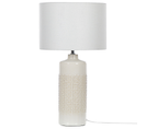 Lampe De Table En Céramique Blanc Anseba