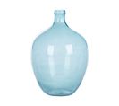 Verre Vase Décoratif 39 Cm Bleu Roti