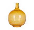 Verre Vase Décoratif 34 Cm Orange Gosht