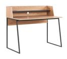 Table De Bureau 120 X 59 Cm Bois Clair Gorus