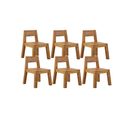 Lot De 6 Chaises De Jardin Claires Livorno