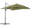 Parasol En Porte-à-faux Vert 2,45 X 2,45 M Monza Ii