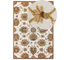 Tapis De Laine Beige Et Marron 160 X 130 Cm Ezine