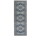 Tapis Gris Et Bleu 70 X 200 Cm Kottar