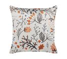 Coussin Velours Multicolore Montbretia 45 X 45 Cm