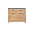 Petit Buffet 2 Portes, 2 Tiroirs - L116 Cm