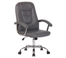 Fauteuil De Bureau Reedville Avec Hauteur Réglable Et Accoudoirs Gris