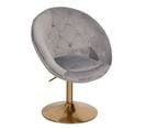 Chaise Longue Chaise Pivotante Chaise Club Chaise Cocktail Velours Chaise De Bar Fauteuil