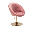 Chaise Longue Chaise Pivotante Chaise Club Chaise Cocktail Velours Chaise De Bar Fauteuil