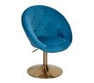 Chaise Longue Chaise Pivotante Chaise Club Chaise Cocktail Velours Chaise De Bar Fauteuil