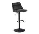 Tabouret De Bar Moderne Velours Chaise Fauteuil De Comptoir Moderne